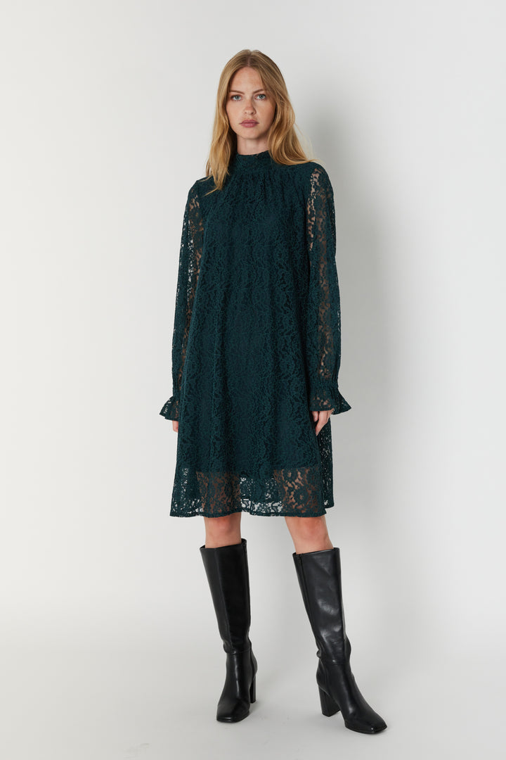 Bruuns Bazaar Women DoreaBBRegina kjole Kjoler Dark green