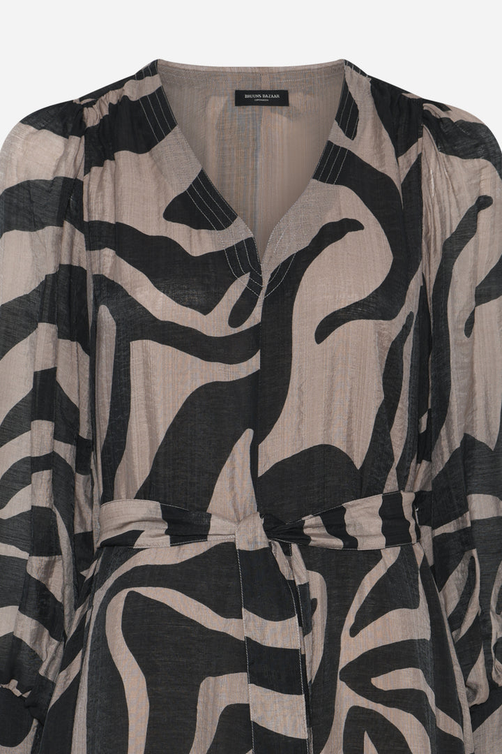 Bruuns Bazaar Women DuscleBBGanjes kjole Kjoler Zebra print