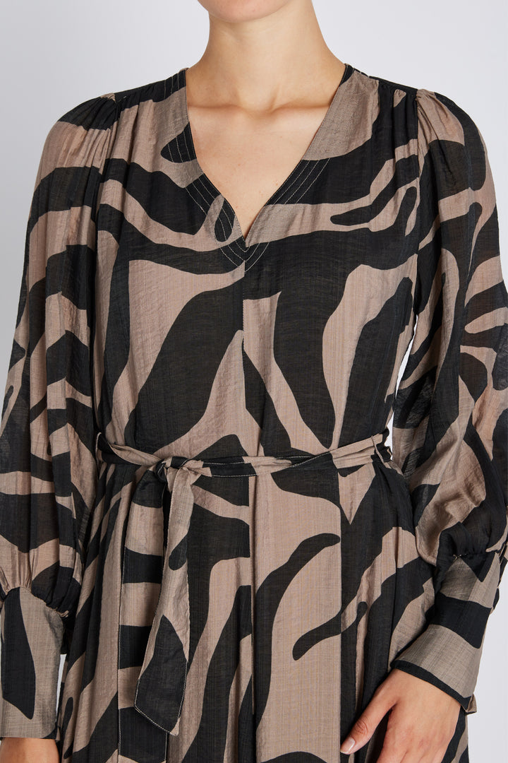 Bruuns Bazaar Women DuscleBBGanjes kjole Kjoler Zebra print