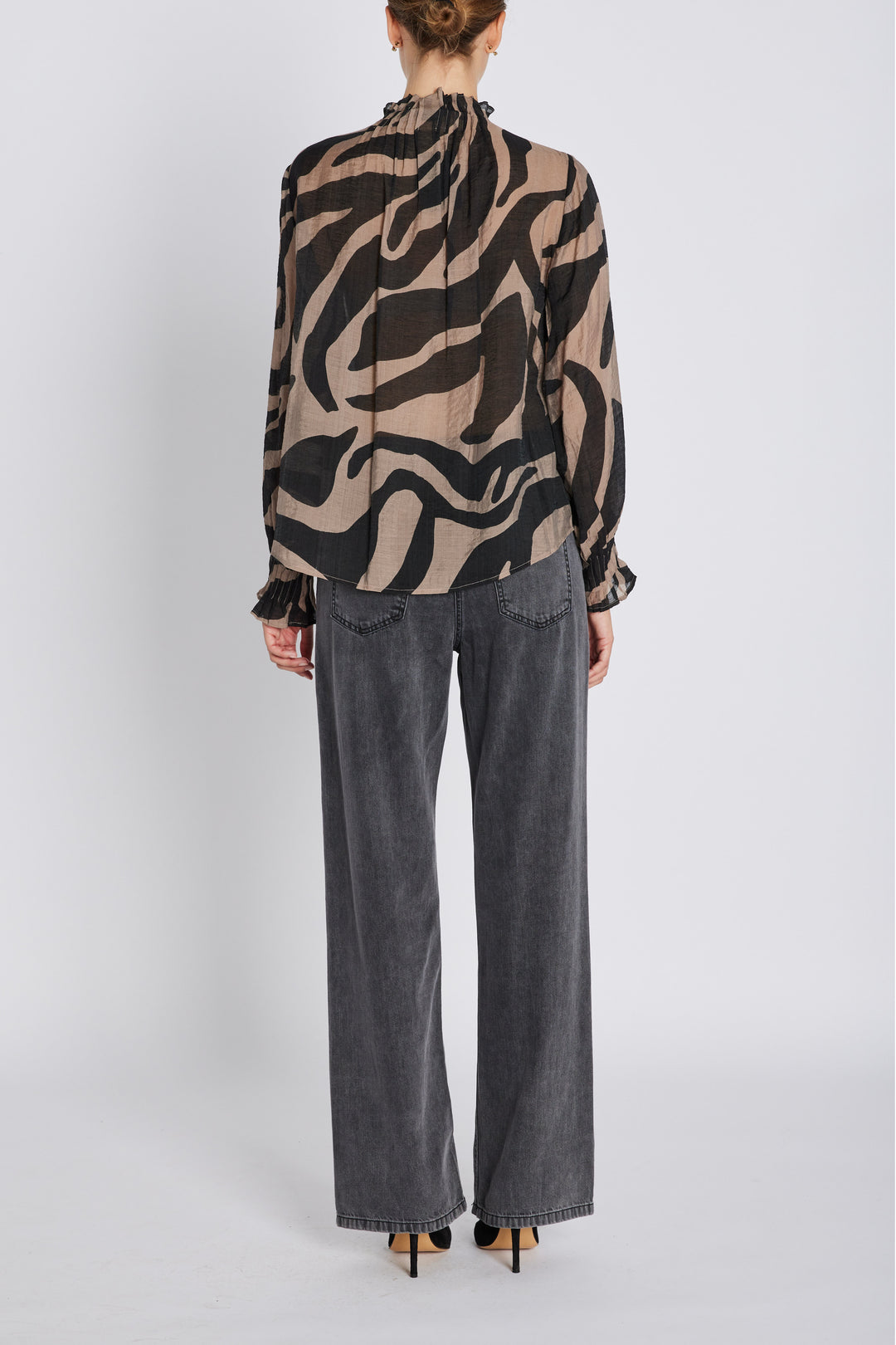 Bruuns Bazaar Women DuscleBBTerese bluse Bluser Zebra print