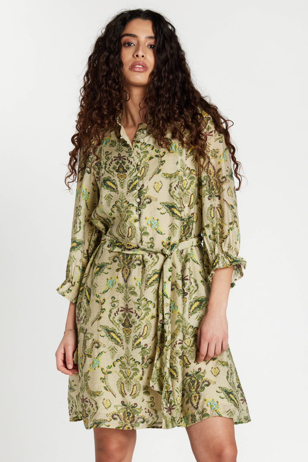 Bruuns Bazaar Women DuscleBBVivan dress Kjoler Multi Green print