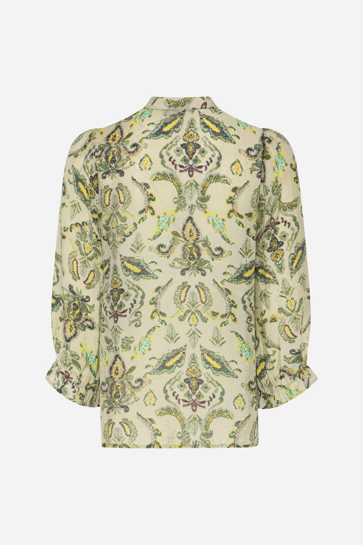 Bruuns Bazaar Women DuscleBBVivana shirt Skjorter Multi Green print