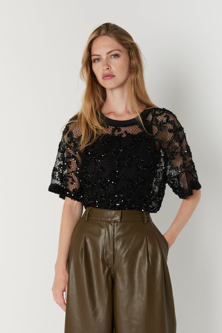 Bruuns Bazaar Women ElioBBViyan bluse Bluser Black