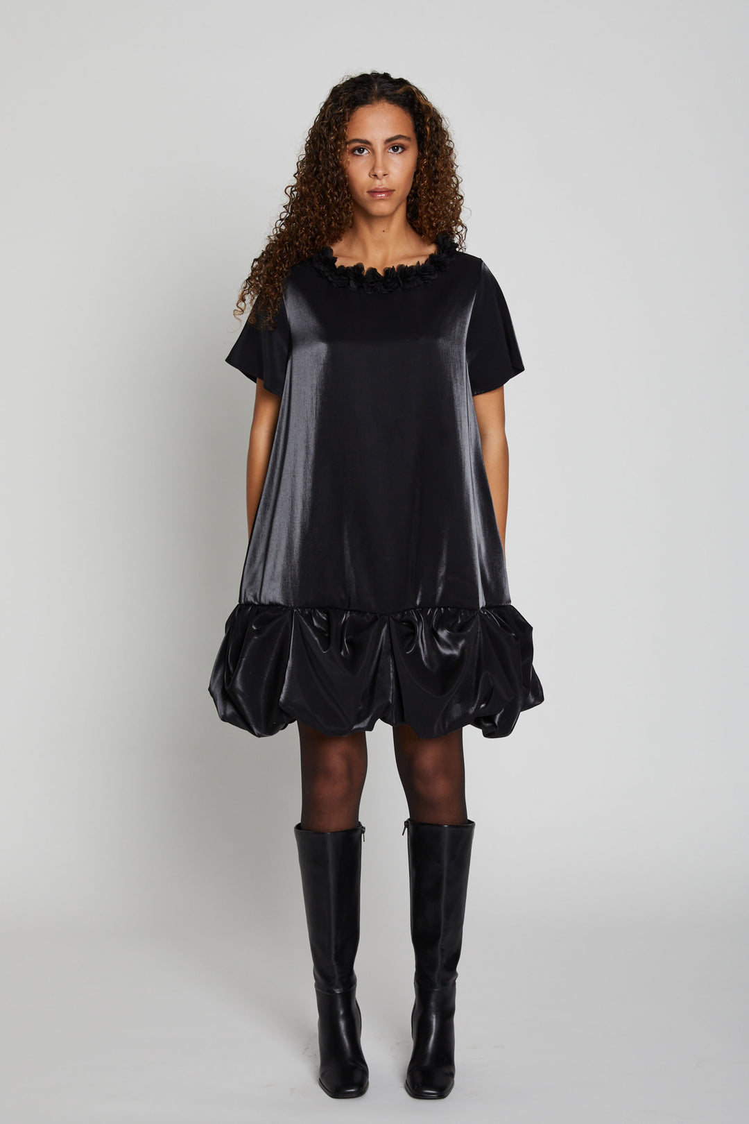 Bruuns Bazaar Women EncalyptaBBBala kjole Kjoler Black1