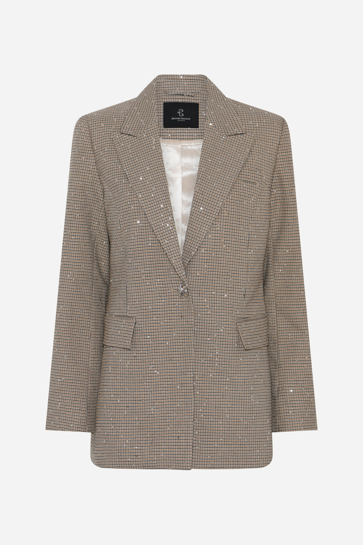 Bruuns Bazaar Women EremosBBFriara blazer Blazere Light check