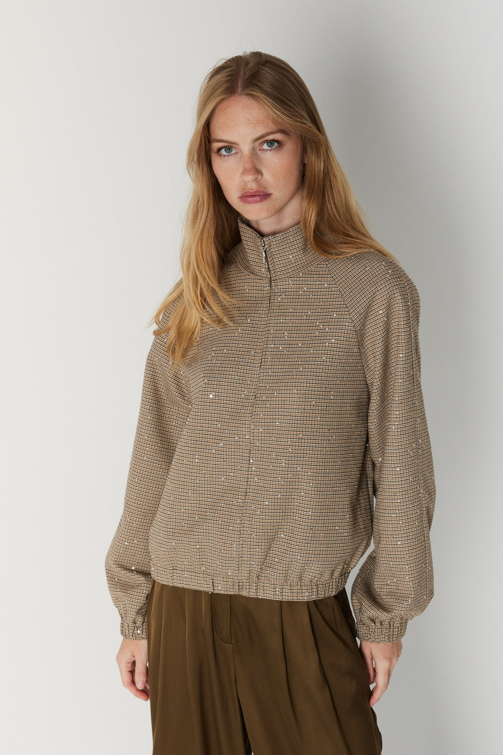 Bruuns Bazaar Women EremosBBVivi jakke Blazere Light check