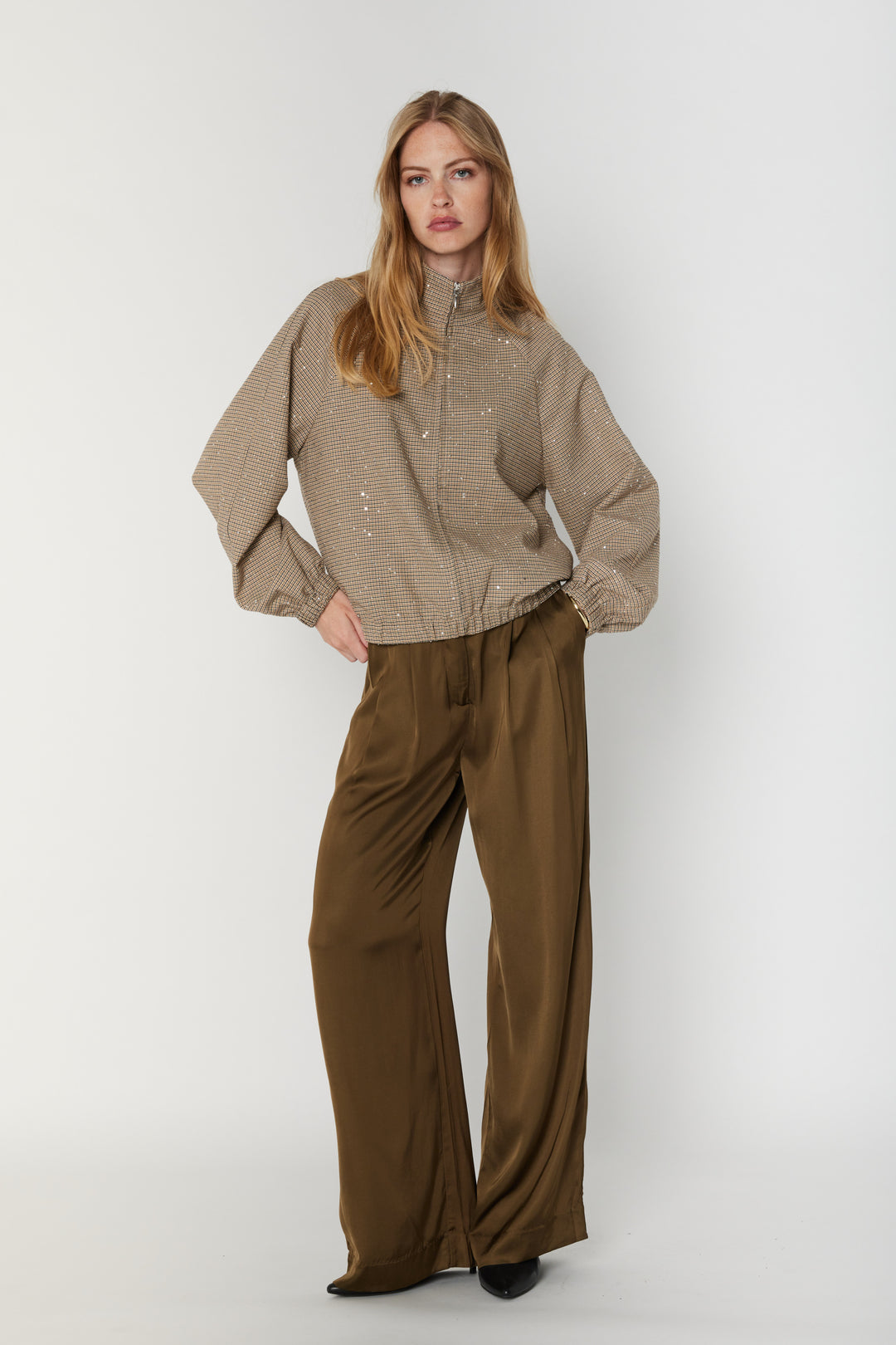 Bruuns Bazaar Women EremosBBVivi jakke Blazere Light check