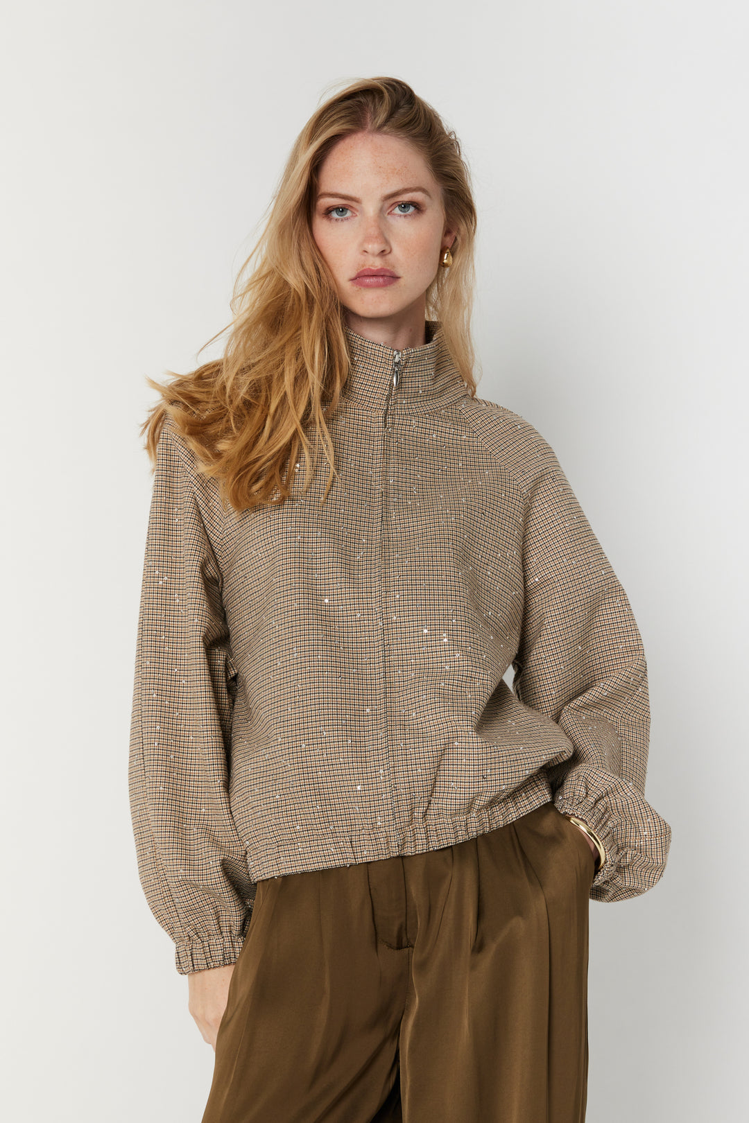 Bruuns Bazaar Women EremosBBVivi jakke Blazere Light check