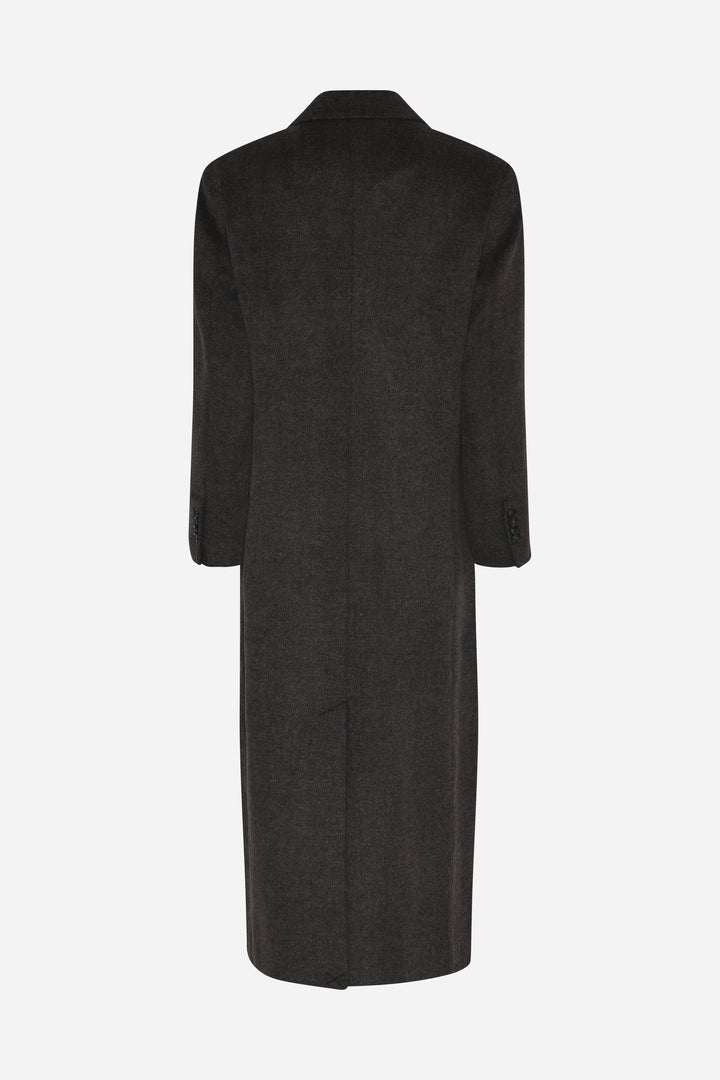 Bruuns Bazaar Women FallopiaBBAbellas frakke Overtøj Dark Grey Melange