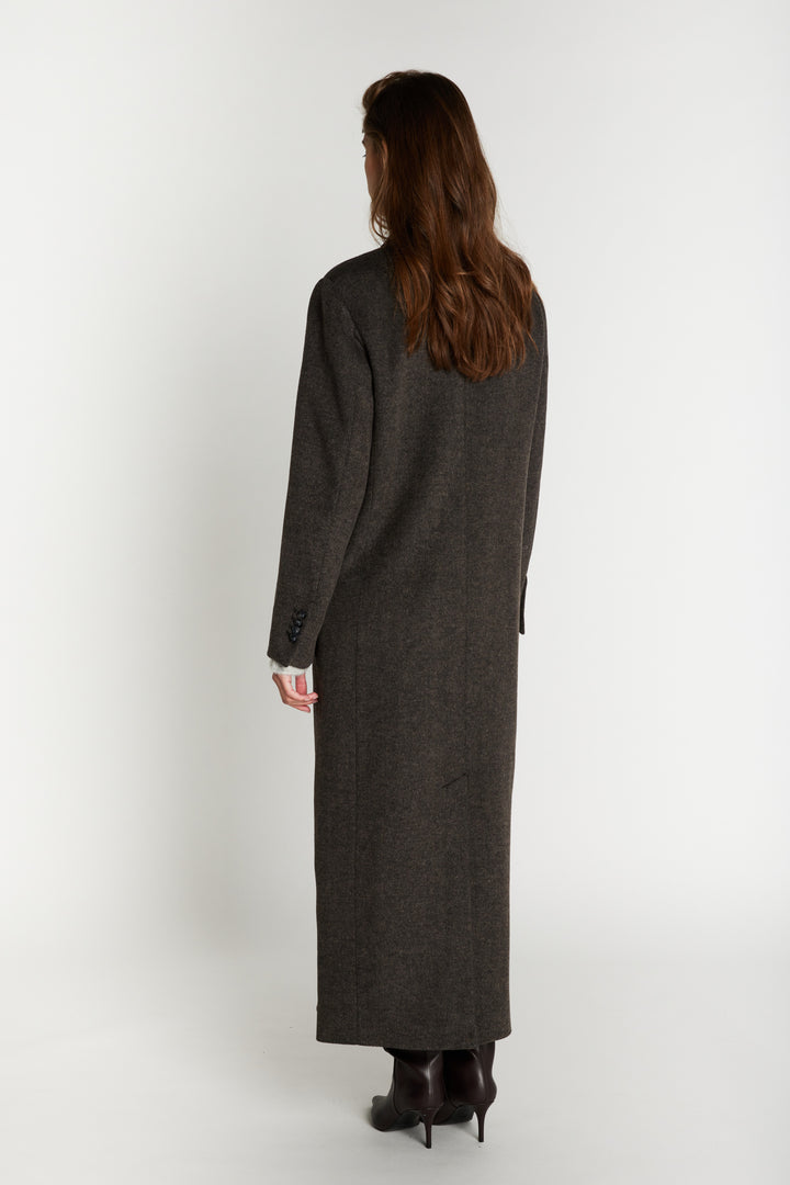 Bruuns Bazaar Women FallopiaBBAbellas frakke Overtøj Dark Grey Melange