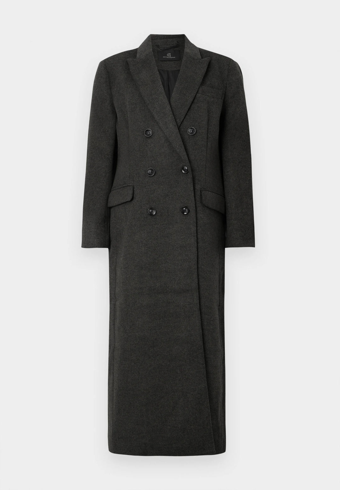 Bruuns Bazaar Women FallopiaBBAbellas frakke Overtøj Dark Grey Melange