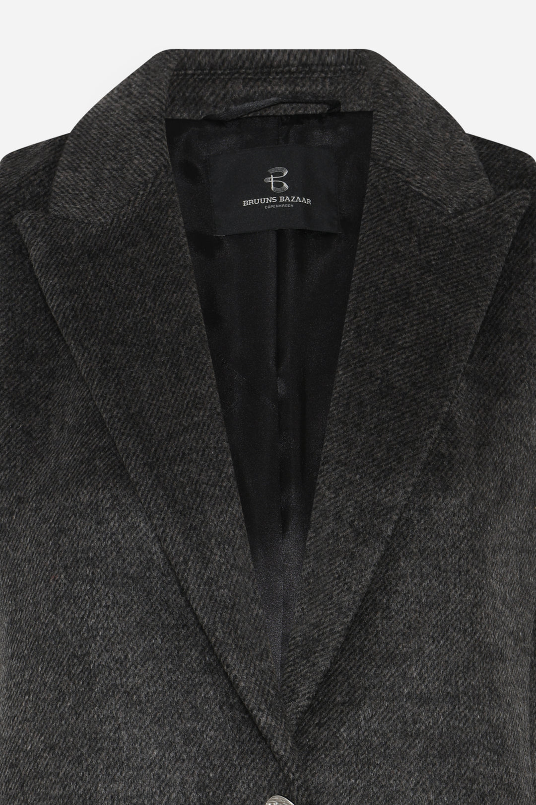 Bruuns Bazaar Women FallopiaBBLianna vest Overtøj Dark Grey Melange