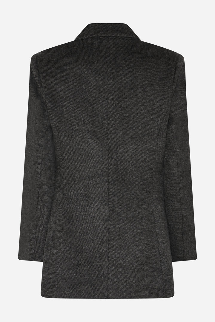 Bruuns Bazaar Women FallopiaBBWillia jakke Overtøj Dark Grey Melange
