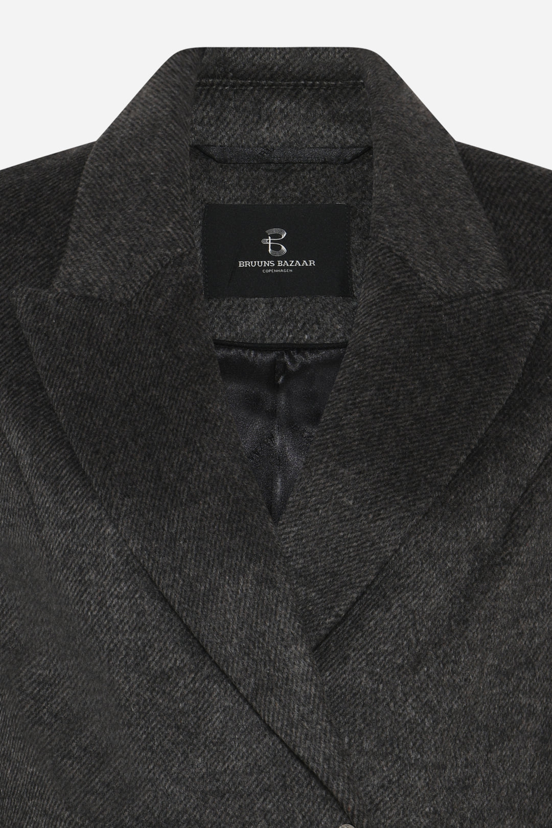 Bruuns Bazaar Women FallopiaBBWillia jakke Overtøj Dark Grey Melange