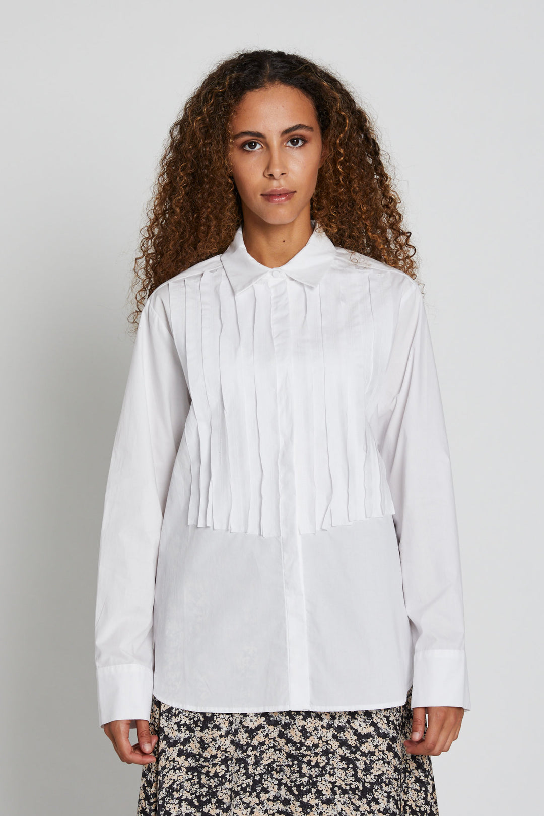 Bruuns Bazaar Women FarinosaBBMarcy skjorte Skjorter White