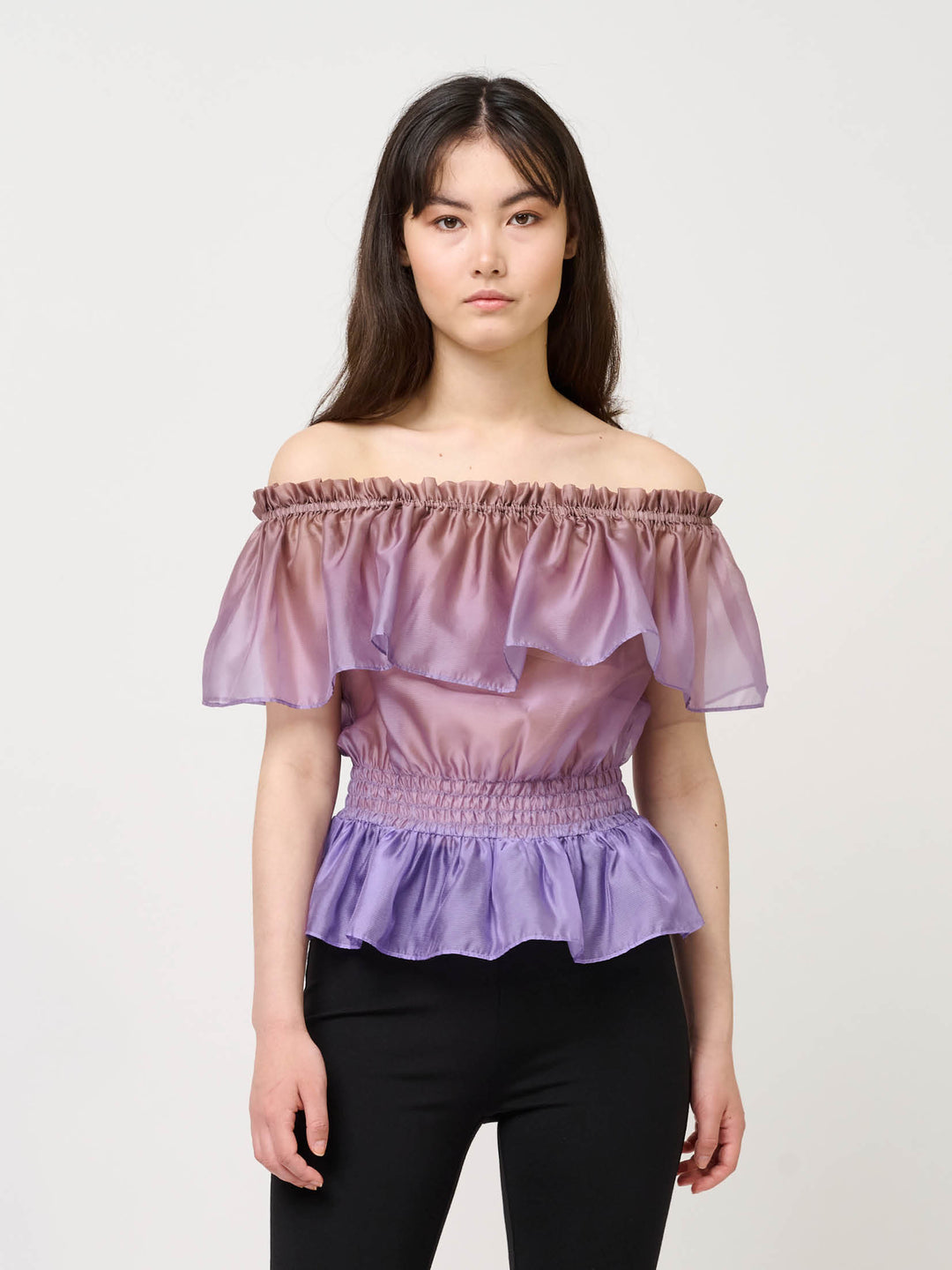 Bruuns Bazaar Women FlamingBBEdia top blouse Ombre print