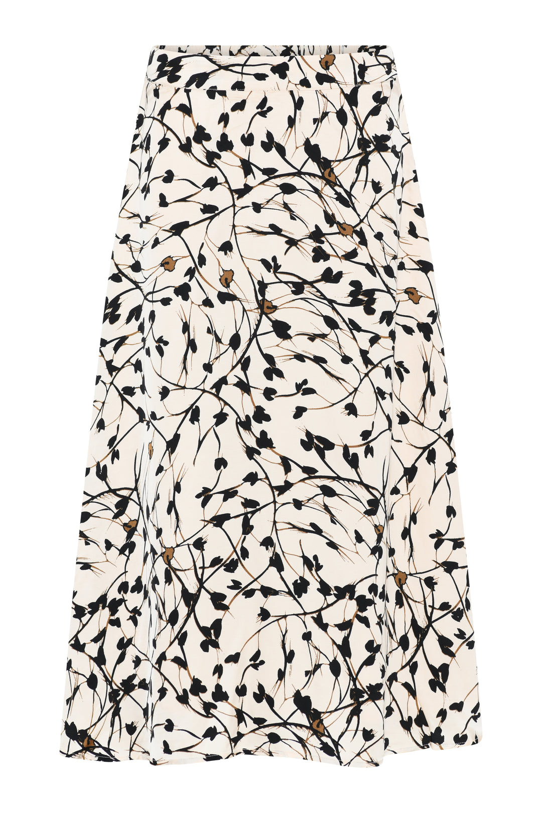 Bruuns Bazaar Women FloretBBAmattas nederdel Nederdele White Cream AOP