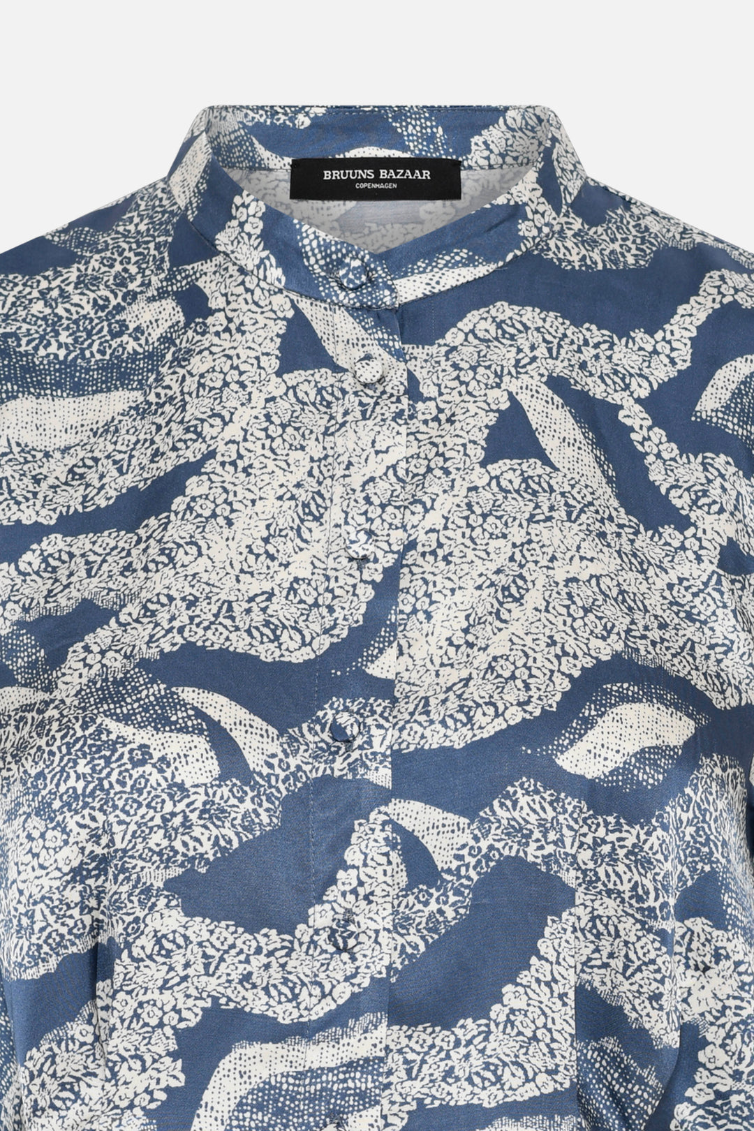 Bruuns Bazaar Women FloretBBZeas skjorte Skjorter Blue lace print