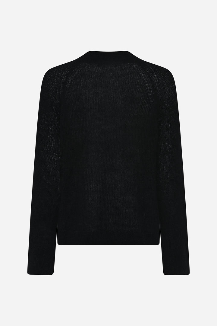 Bruuns Bazaar Women FluffyBBAma strik Strik Black