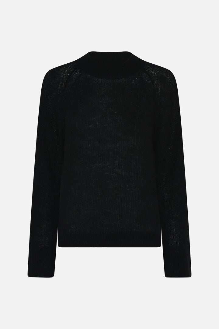 Bruuns Bazaar Women FluffyBBAma strik Strik Black