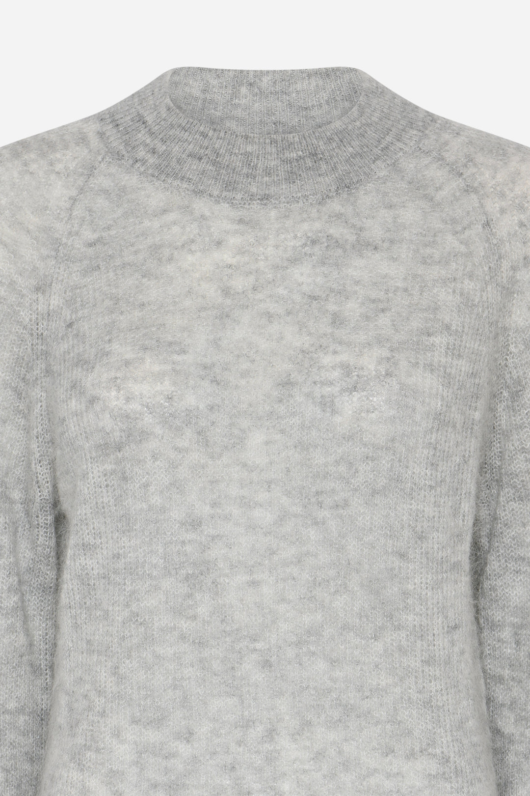 Bruuns Bazaar Women FluffyBBAma strik Strik Light grey melange
