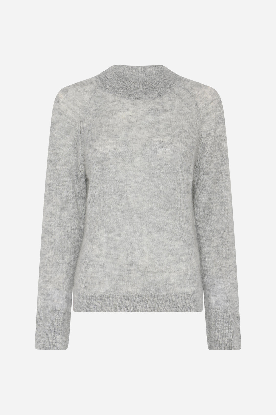 Bruuns Bazaar Women FluffyBBAma strik Strik Light grey melange