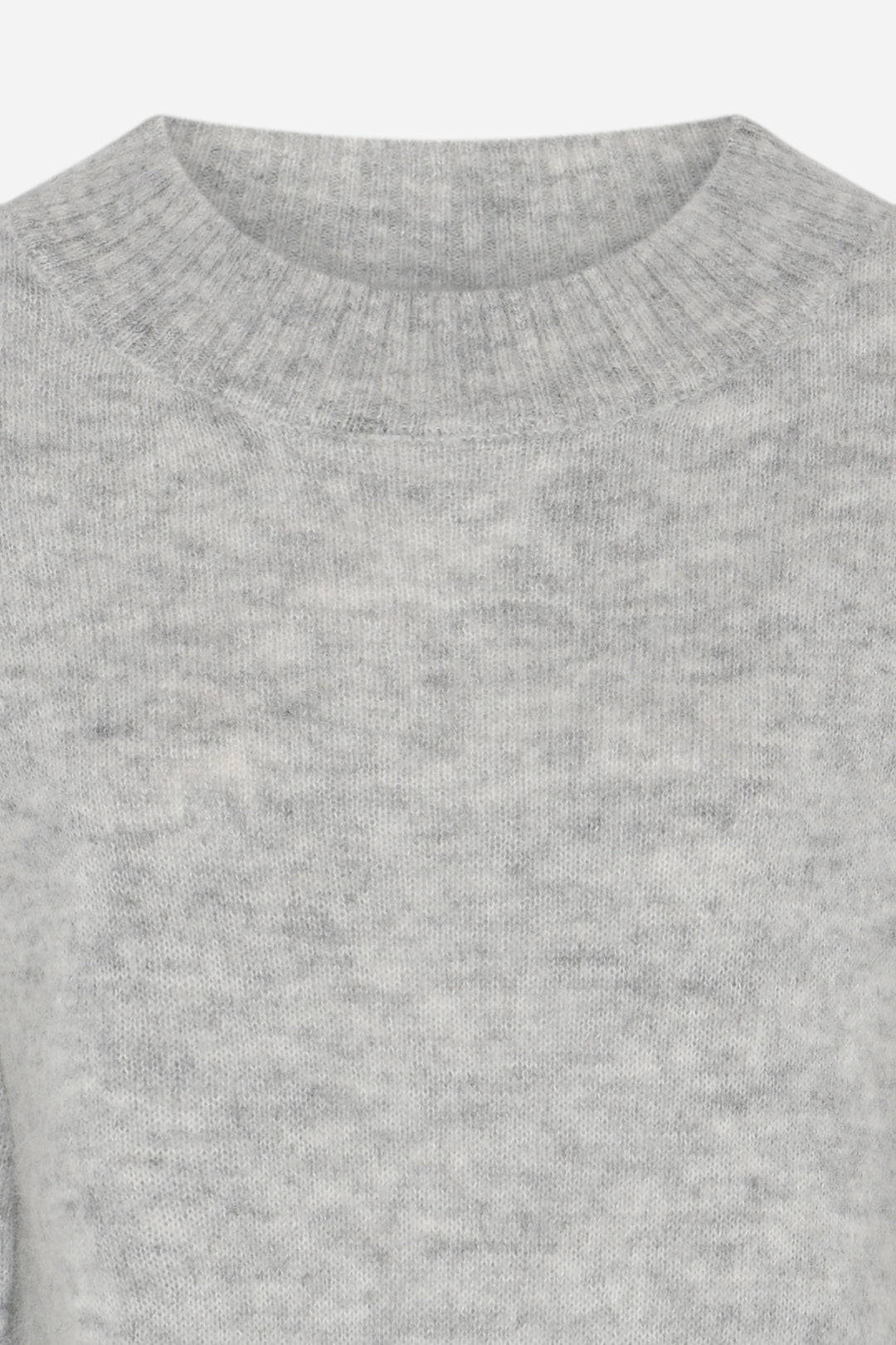 Bruuns Bazaar Women FluffyBBAmari strik Strik Light grey melange
