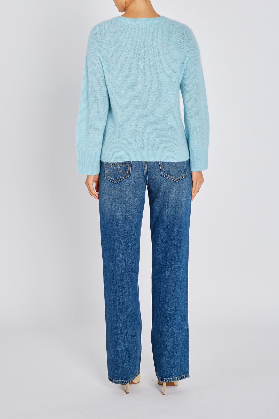 Bruuns Bazaar Women FluffyBBAmera strik Strik Light blue