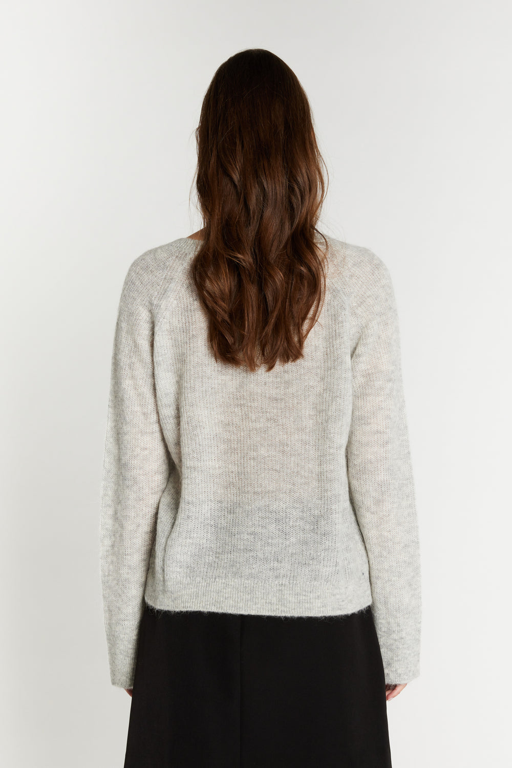 Bruuns Bazaar Women FluffyBBAmera strik Strik Light grey melange