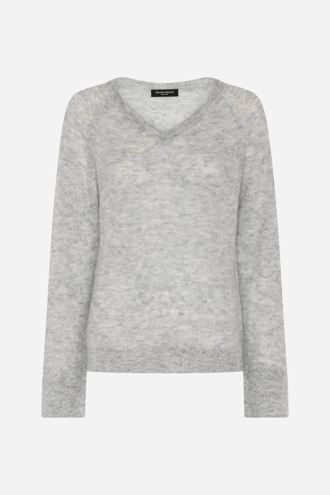 Bruuns Bazaar Women FluffyBBAmera strik Strik Light grey melange