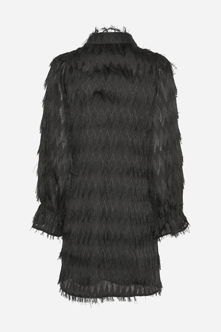 Bruuns Bazaar Women FrillyBBArmade kjole Kjoler Black