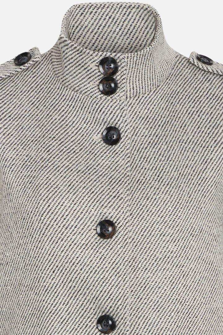 Bruuns Bazaar Women GalantusBBCasja frakke Overtøj Black/White