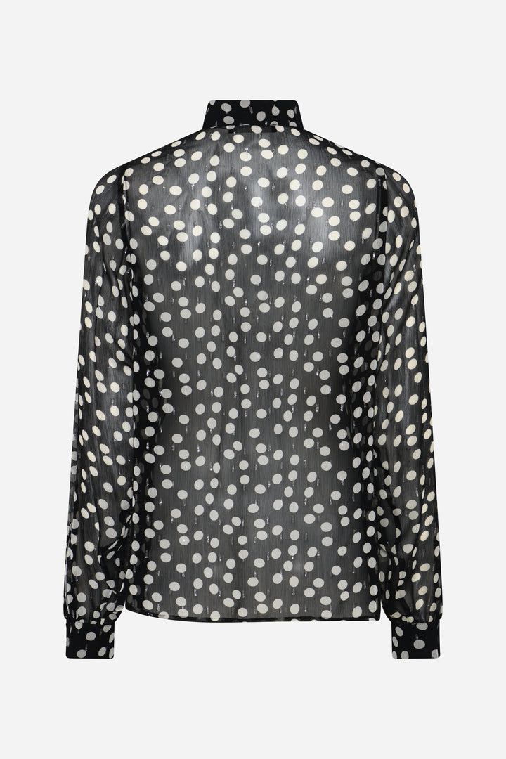 Bruuns Bazaar Women GastroBBShaunas skjorte Skjorter Black Dots