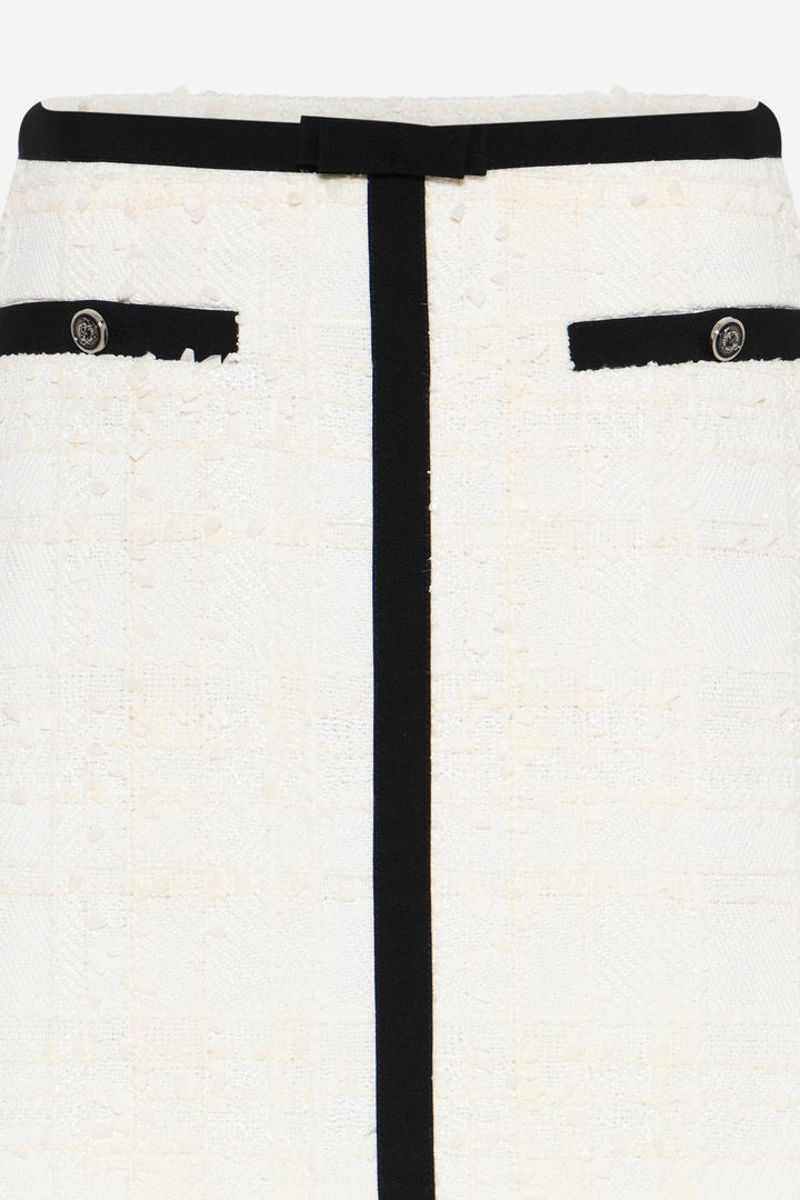 Bruuns Bazaar Women GaussiaBBJoanine nederdel Nederdele White Cream