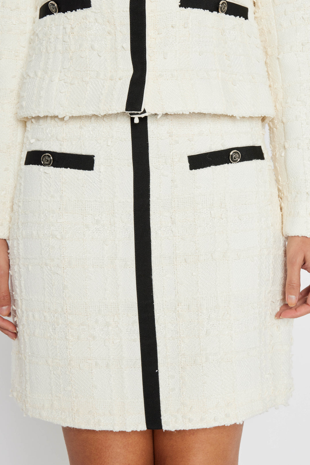 Bruuns Bazaar Women GaussiaBBJoanine nederdel Nederdele White Cream