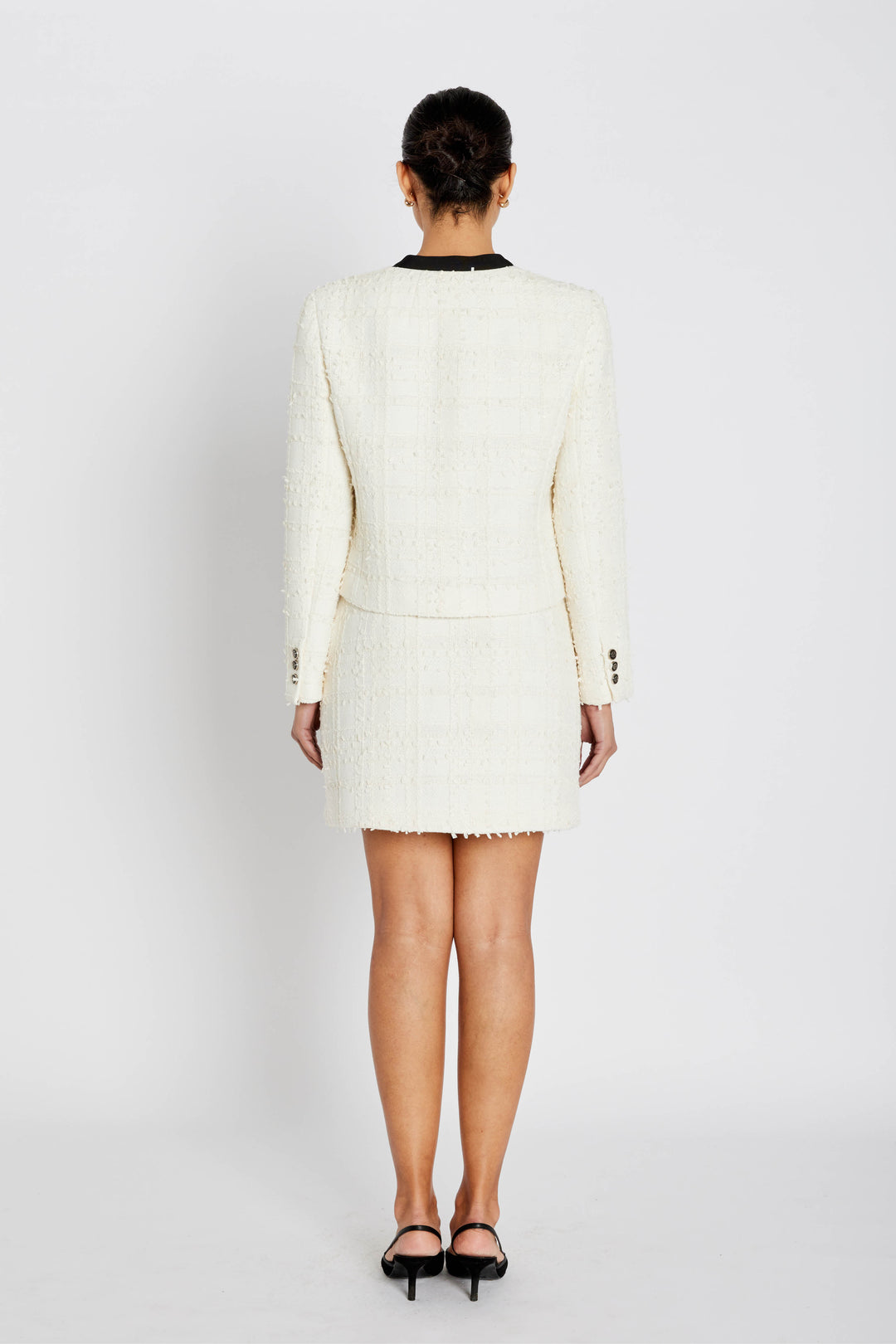 Bruuns Bazaar Women GaussiaBBJoanine nederdel Nederdele White Cream