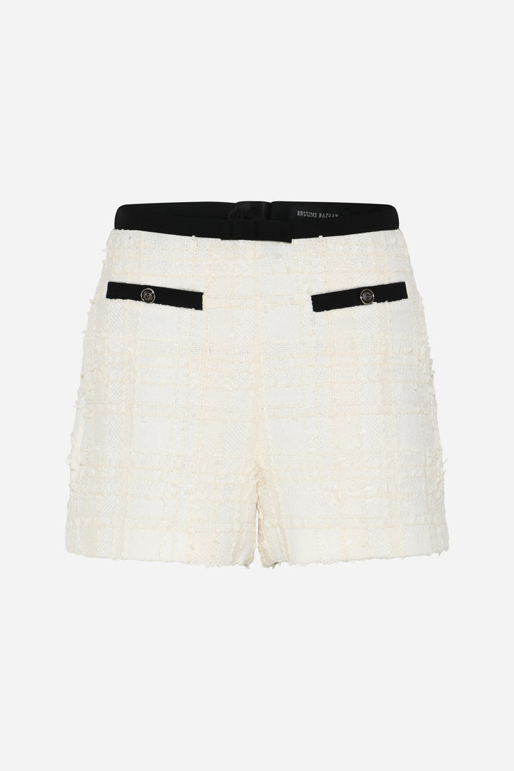 Bruuns Bazaar Women GaussiaBBNadinia shorts Shorts White Cream