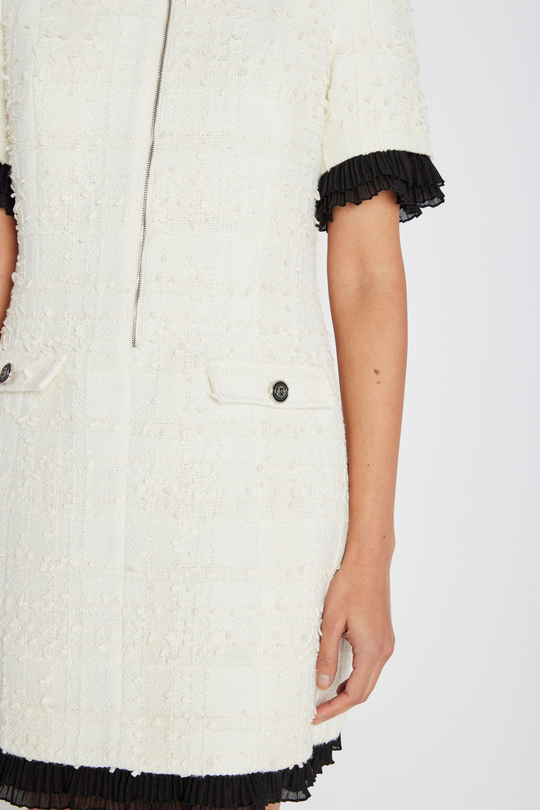 Bruuns Bazaar Women GaussiaBBZenny kjole Kjoler White Cream