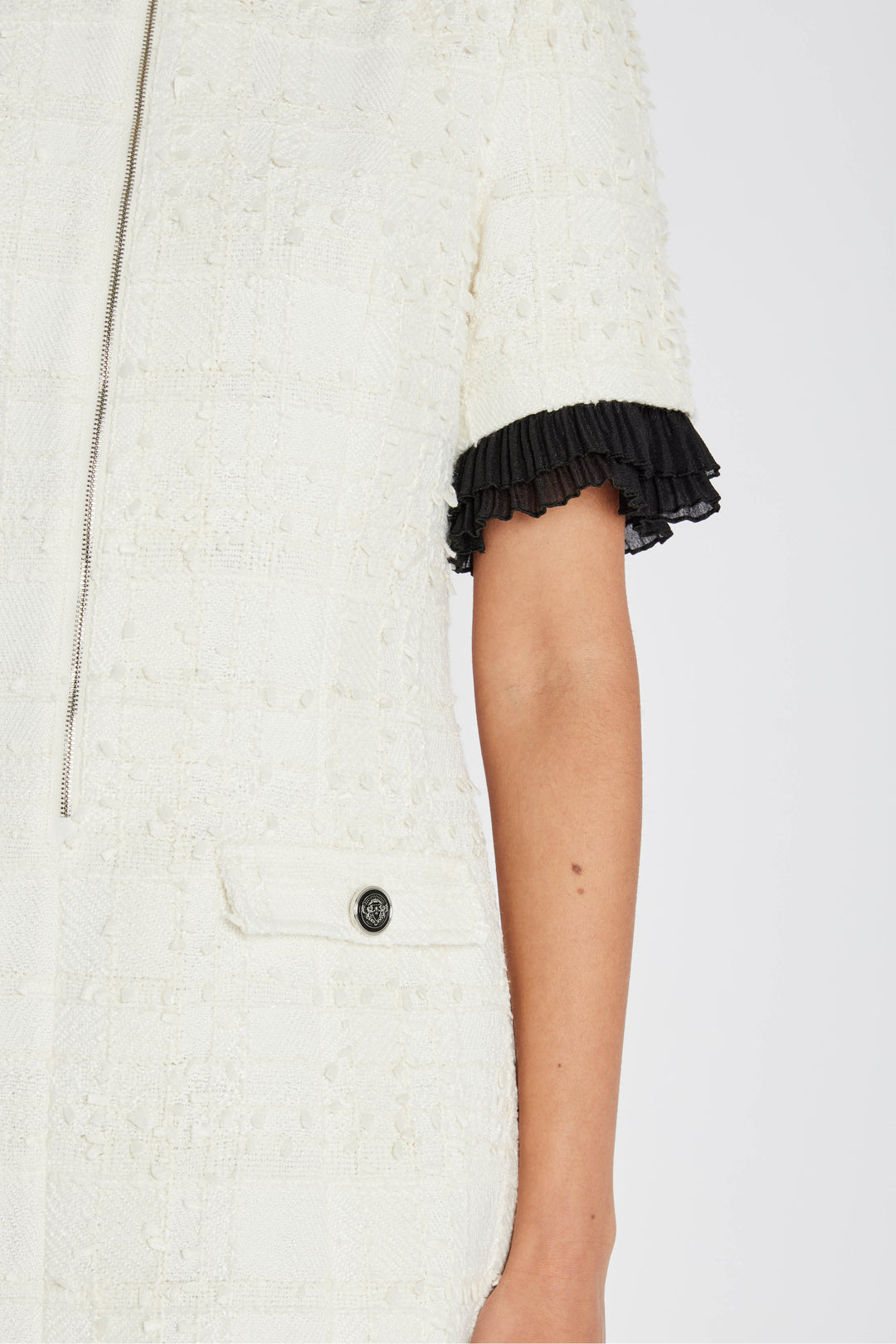 Bruuns Bazaar Women GaussiaBBZenny kjole Kjoler White Cream