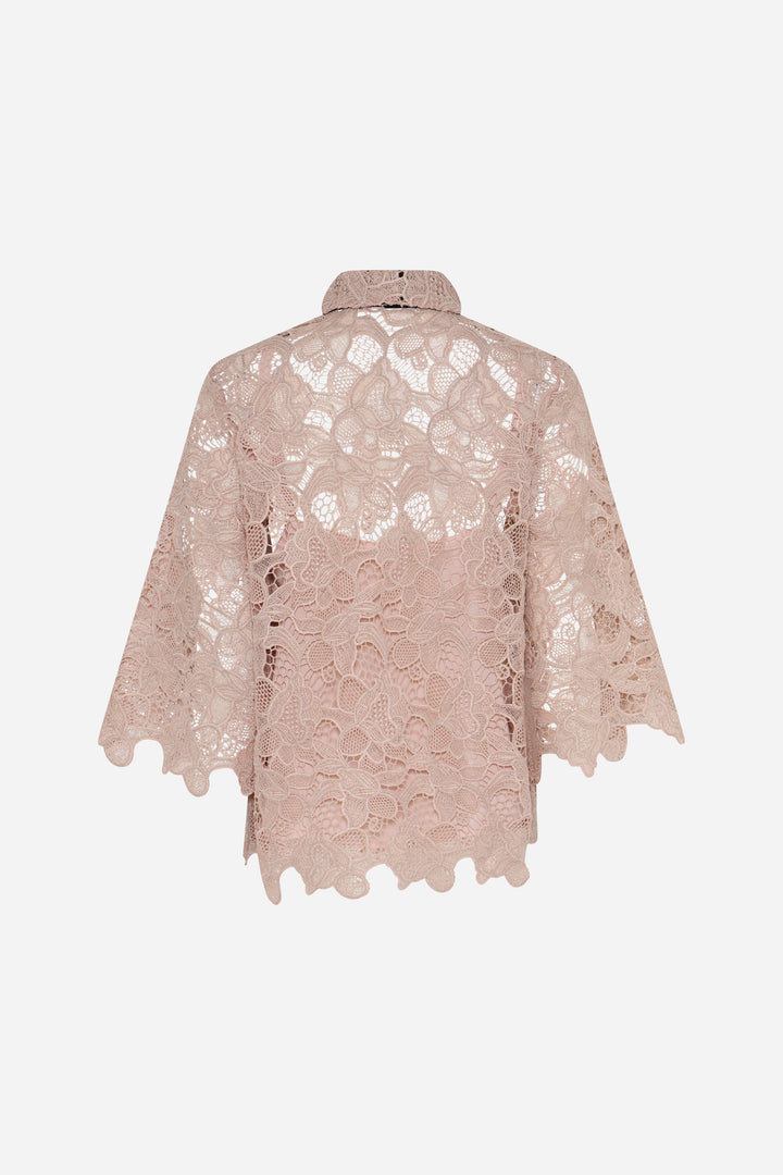 Bruuns Bazaar Women GeonomaBBFay skjorte Skjorter Dusty Rose