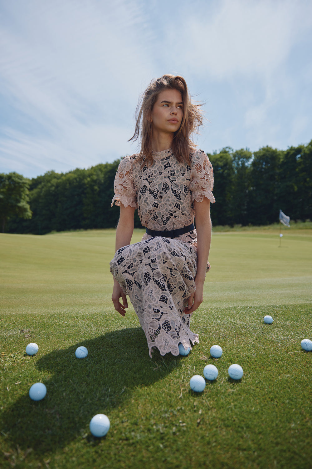 Bruuns Bazaar Women GeonomaBBSylvana kjole Kjoler Dusty Rose