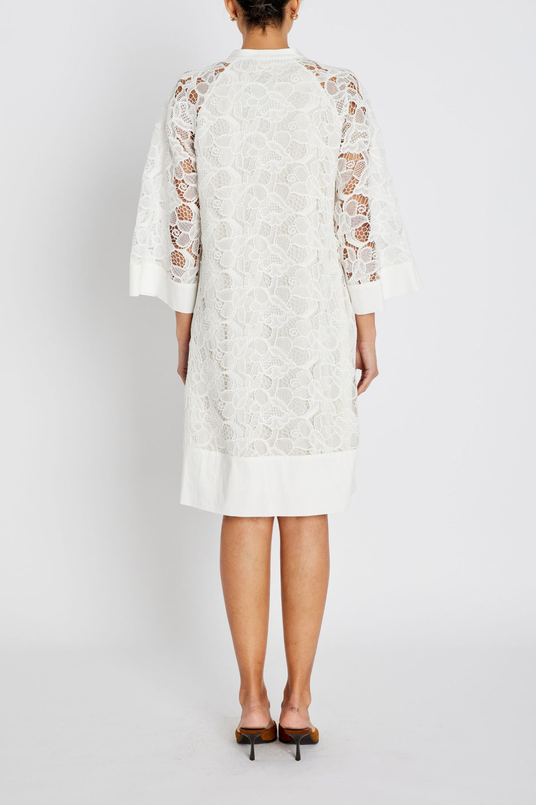 Bruuns Bazaar Women GeonomaBBWandesa kjole Kjoler White