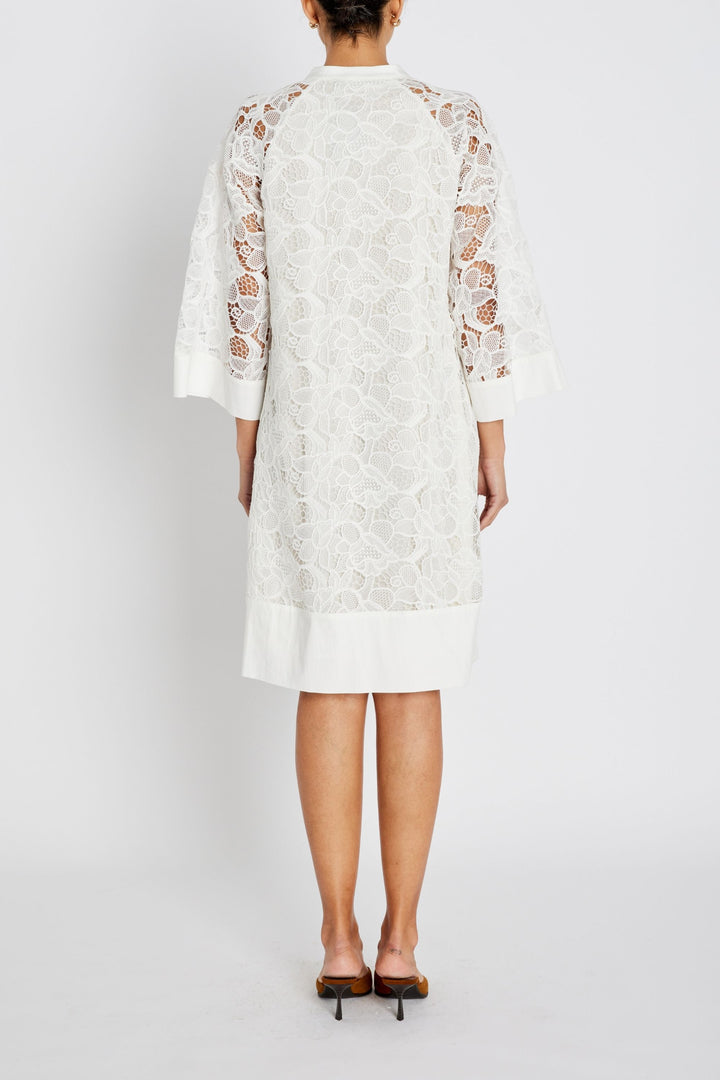 Bruuns Bazaar Women GeonomaBBWandesa kjole Kjoler White