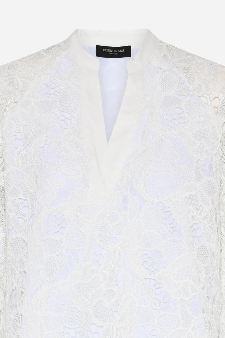 Bruuns Bazaar Women GeonomaBBWandesa kjole Kjoler White