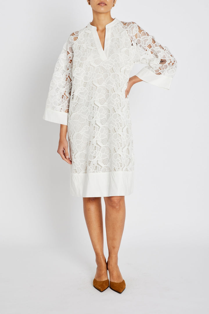 Bruuns Bazaar Women GeonomaBBWandesa kjole Kjoler White