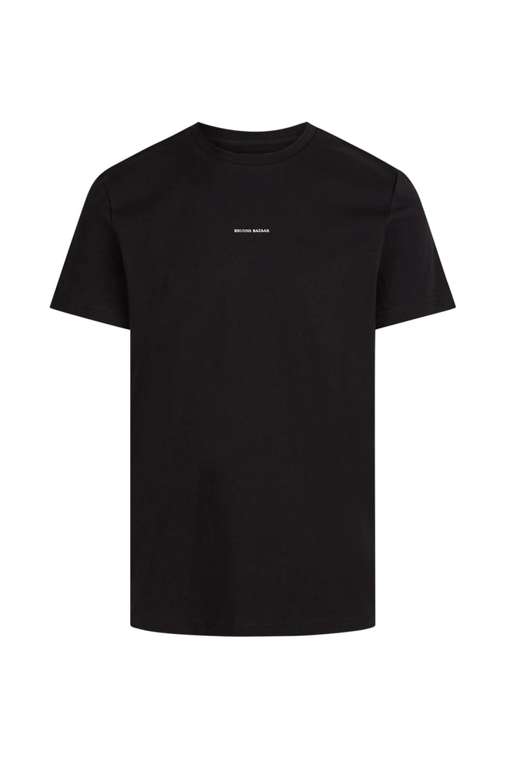 Bruuns Bazaar Men GustavoBBLogo Tee T-shirts Black