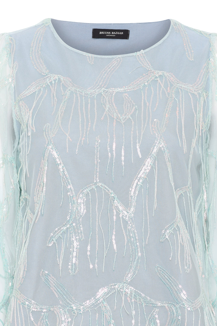 Bruuns Bazaar Women HoaryBBLeonise bluse Bluser Aqua