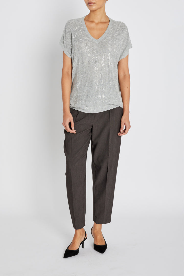 Bruuns Bazaar Women HoweaBBMarlee glitterstrik Strik Silver