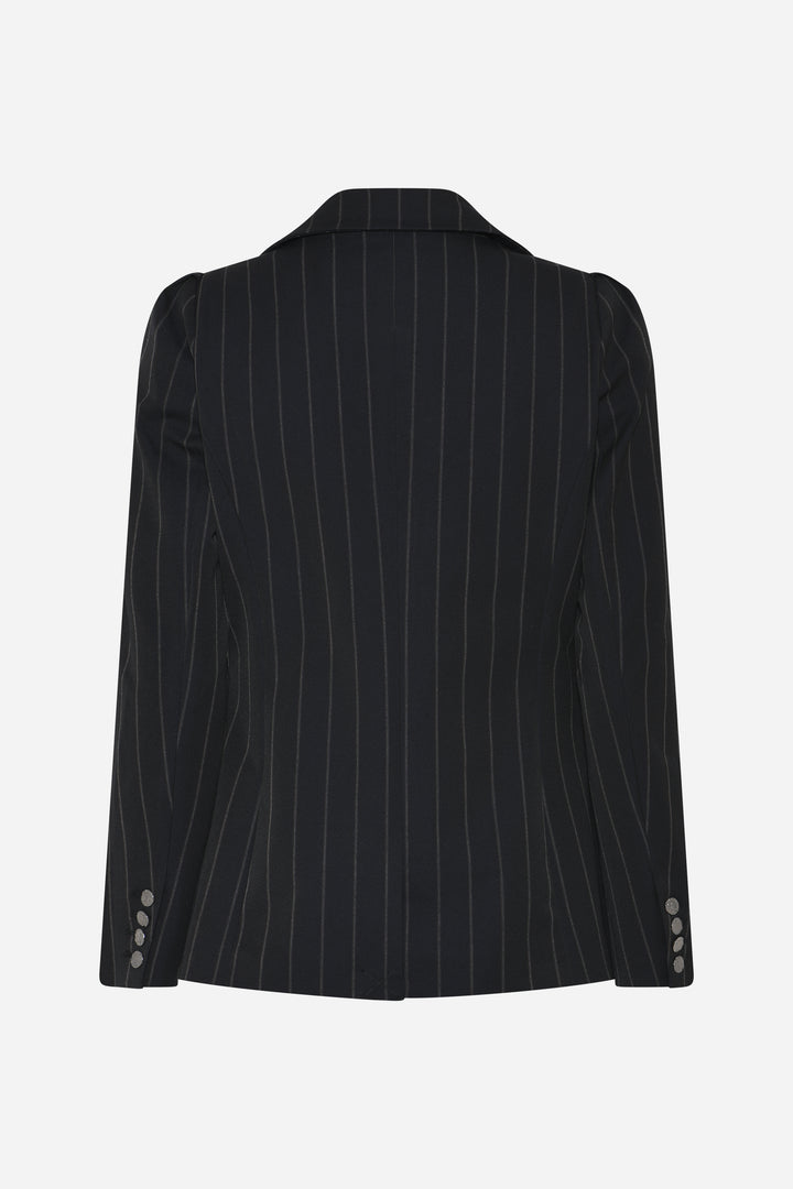 Bruuns Bazaar Women HydrangeaBBNora blazer Blazere Black pinstripe