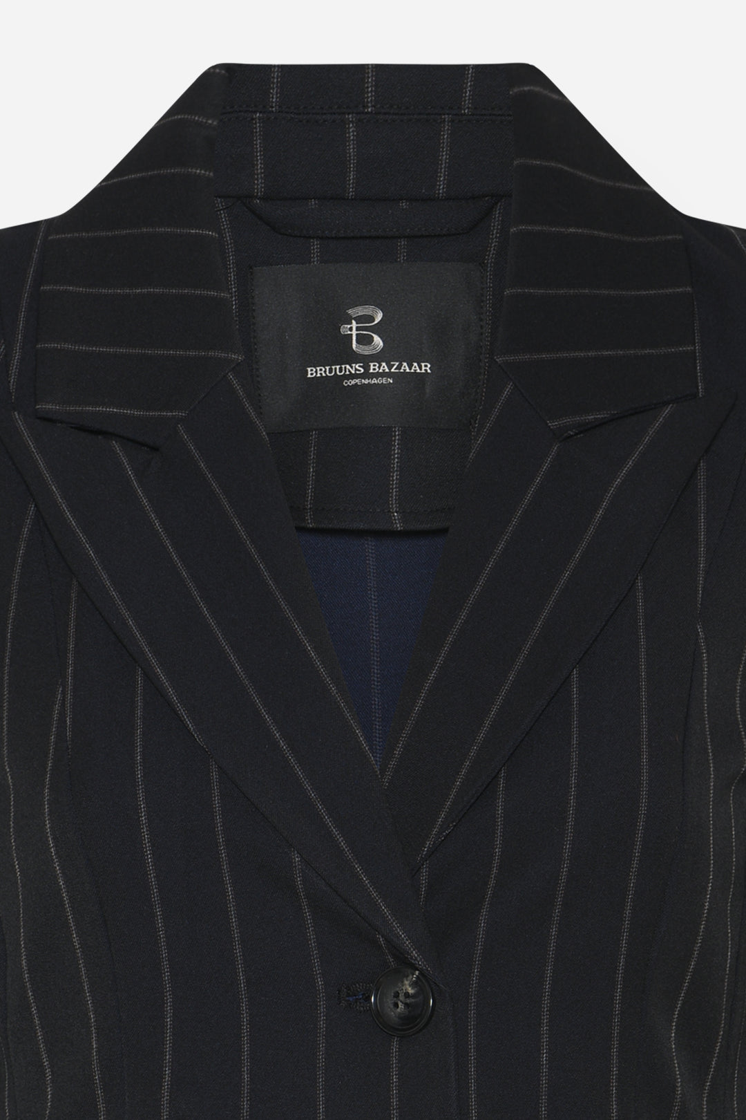 Bruuns Bazaar Women HydrangeaBBTova kjole Kjoler Black pinstripe